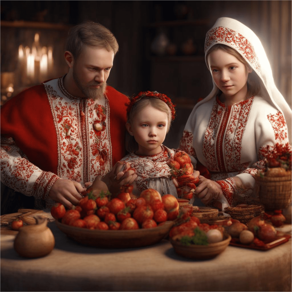 Традиции семьи — прекрасное наследие